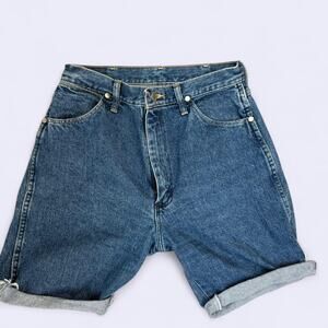 Wrangler denim high rise cutoff shorts
